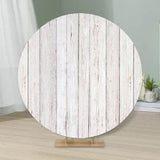 Maxbell Round Backdrop Cover Elastic Circle Backdrop for Photo Props Wedding StyleG