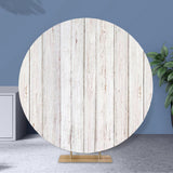 Maxbell Round Backdrop Cover Elastic Circle Backdrop for Photo Props Wedding StyleG