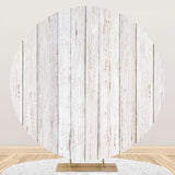 Maxbell Round Backdrop Cover Elastic Circle Backdrop for Photo Props Wedding StyleG