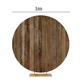 Maxbell Round Backdrop Cover Elastic Circle Backdrop for Photo Props Wedding StyleH