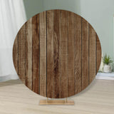 Maxbell Round Backdrop Cover Elastic Circle Backdrop for Photo Props Wedding StyleH