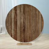 Maxbell Round Backdrop Cover Elastic Circle Backdrop for Photo Props Wedding StyleH