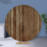 Maxbell Round Backdrop Cover Elastic Circle Backdrop for Photo Props Wedding StyleH