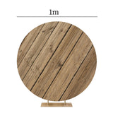 Maxbell Round Backdrop Cover Elastic Circle Backdrop for Photo Props Wedding StyleK