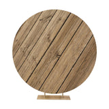 Maxbell Round Backdrop Cover Elastic Circle Backdrop for Photo Props Wedding StyleK