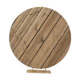Maxbell Round Backdrop Cover Elastic Circle Backdrop for Photo Props Wedding StyleK