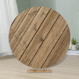 Maxbell Round Backdrop Cover Elastic Circle Backdrop for Photo Props Wedding StyleK