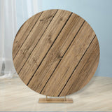 Maxbell Round Backdrop Cover Elastic Circle Backdrop for Photo Props Wedding StyleK