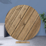 Maxbell Round Backdrop Cover Elastic Circle Backdrop for Photo Props Wedding StyleK