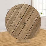 Maxbell Round Backdrop Cover Elastic Circle Backdrop for Photo Props Wedding StyleK