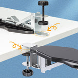 Maxbell Computer Arm Rest Elbow rest Hand Bracket for Office Home Gaming Desk Foldable Rotating