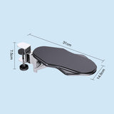 Maxbell Computer Arm Rest Elbow rest Hand Bracket for Office Home Gaming Desk Foldable Rotating