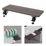 Maxbell Ergonomic Desk Extender Sturdy C Clamp Mount for Square Tabletop Office