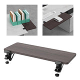 Maxbell Ergonomic Desk Extender Sturdy C Clamp Mount for Square Tabletop Office