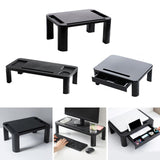 Maxbell Monitor Stand Riser Holder with Phone Stand and Pen Slot for Laptop Home Short