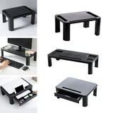 Maxbell Monitor Stand Riser Holder with Phone Stand and Pen Slot for Laptop Home Short
