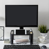 Maxbell Monitor Stand Riser Holder with Phone Stand and Pen Slot for Laptop Home Short