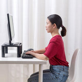 Maxbell Monitor Stand Riser Holder with Phone Stand and Pen Slot for Laptop Home Short