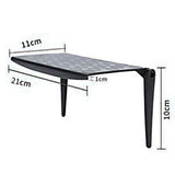 Maxbell Multifunction Screen Top Shelf Nonslip for Cable Boxes Game Consoles Cameras S