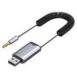 Maxbell Car USB AUX Receiver Adapter 3.5mm Audio Stereo Receiver for Car Headphones