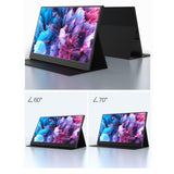 Maxbell Portable Monitor 1080P Lightweight 4mm Super Thin 178 Degrees for Phones