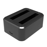 Maxbell Camera Battery Charger Charging Save Space for x3 Panoramic Action Camera