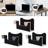 Maxbell Laptop Phone Holder Dual Machines with One Screen Computer Monitor Mount Pink