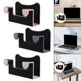 Maxbell Laptop Phone Holder Dual Machines with One Screen Computer Monitor Mount Pink