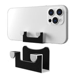 Maxbell Laptop Phone Holder Dual Machines with One Screen Computer Monitor Mount Argent