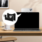 Maxbell Laptop Phone Holder Dual Machines with One Screen Computer Monitor Mount Argent