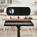 Maxbell Foldable Tripod Tray Platform Attachment Stand Metal for Camping Laptop