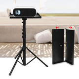 Maxbell Foldable Tripod Tray Platform Attachment Stand Metal for Camping Laptop