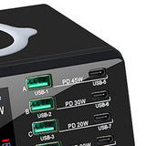 Maxbell 9 in 1 110W 8 Port USB fast charge Multiport USB Charger USB Hub EU