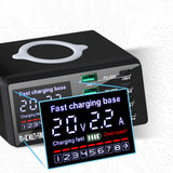 Maxbell 9 in 1 110W 8 Port USB fast charge Multiport USB Charger USB Hub EU