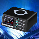 Maxbell 9 in 1 110W 8 Port USB fast charge Multiport USB Charger USB Hub EU