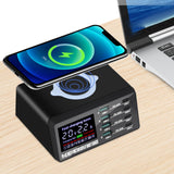 Maxbell 9 in 1 110W 8 Port USB fast charge Multiport USB Charger USB Hub EU