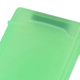 Maxbell Travel 3.5'' SATA Hard Disk Drive HDD Case Waterproof Impact Resistant Green