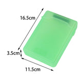 Maxbell Travel 3.5'' SATA Hard Disk Drive HDD Case Waterproof Impact Resistant Green