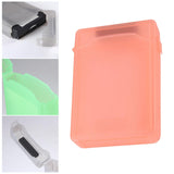 Maxbell Travel 3.5'' SATA Hard Disk Drive HDD Case Waterproof Impact Resistant Orange