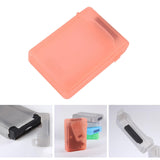 Maxbell Travel 3.5'' SATA Hard Disk Drive HDD Case Waterproof Impact Resistant Orange