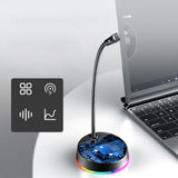 Maxbell USB Computer Microphone 360 Gooseneck Design for Meetings Desktop PC Youtube Without light