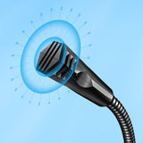 Maxbell USB Computer Microphone 360 Gooseneck Design for Meetings Desktop PC Youtube Without light