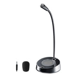 Maxbell USB Computer Microphone 360 Gooseneck Design for Meetings Desktop PC Youtube Without light