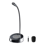 Maxbell USB Computer Microphone 360 Gooseneck Design for Meetings Desktop PC Youtube Without light