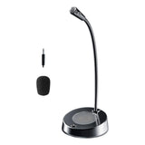 Maxbell USB Computer Microphone 360 Gooseneck Design for Meetings Desktop PC Youtube Without light