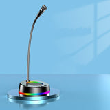 Maxbell USB Computer Microphone 360 Gooseneck Design for Meetings Desktop PC Youtube Without light