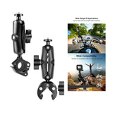 Maxbell Motorcycle Camera Handlebar Mount Camera Mount Durable for Panoramic Cameras Style A