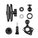 Maxbell Motorcycle Camera Handlebar Mount Camera Mount Durable for Panoramic Cameras Style A