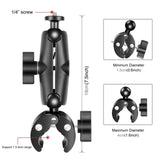 Maxbell Motorcycle Camera Handlebar Mount Camera Mount Durable for Panoramic Cameras Style B