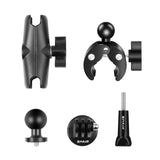 Maxbell Motorcycle Camera Handlebar Mount Camera Mount Durable for Panoramic Cameras Style B